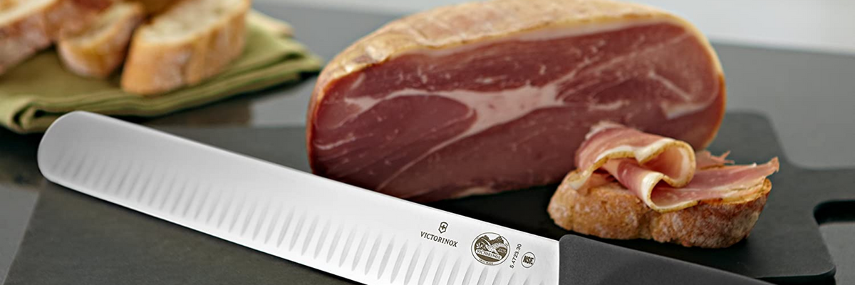 10 English Butcher Knife - Granton Edge - Premium