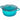 Blue cast iron cookkware with lid