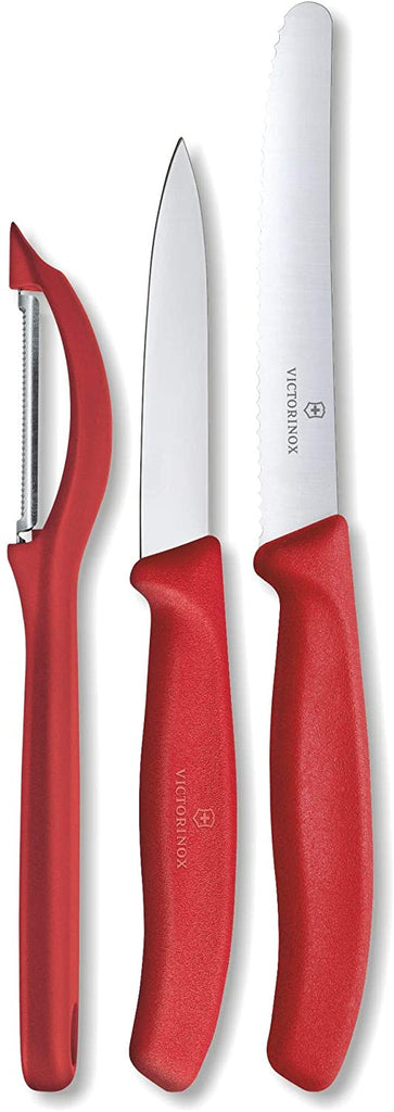 Victorinox Swiss Classic Trend Colors Universal Peeler, Light Red