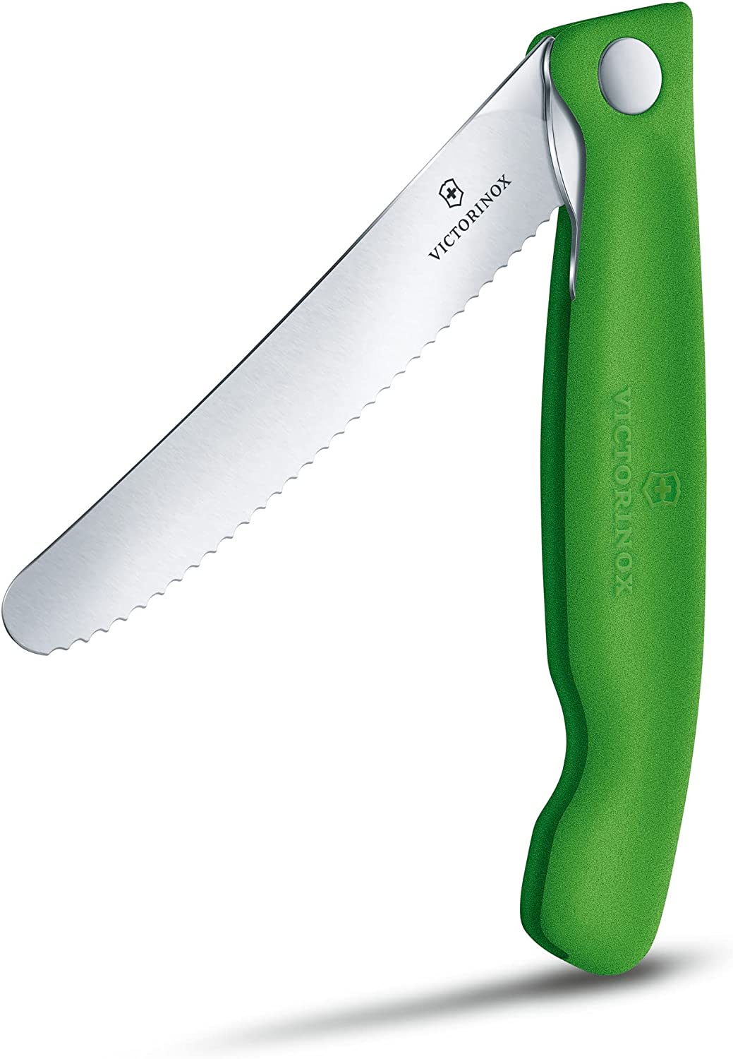 Victorinox Swiss Classic Spear Point Straight Edge Paring Knife, Green, 3.25
